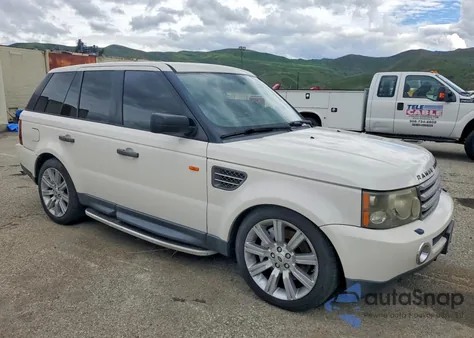 2008 Land Rover Range Rover Sport Supercharged from USA, damaged, VIN SALSH23408A151804